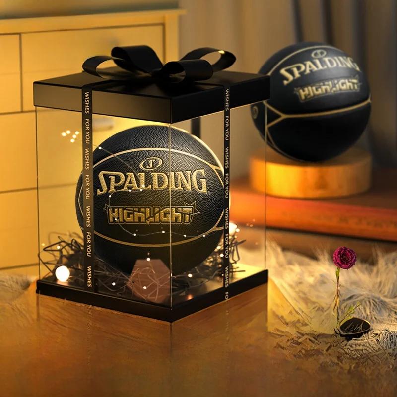 boutique-officielle-de-basket-ball-spalding-cadeau-de-la-saint-valentin-cadeau-d'anniversaire-personnalise-pour-garcons-basket-ball-en-cuir-pu