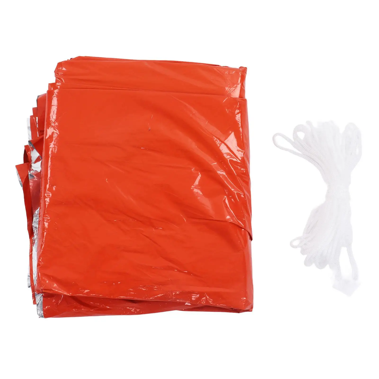 

Waterproof Outdoor Emergency Survival Tent with Aluminum Foil, Nylon Rope - Ideal for Camping & Hiking