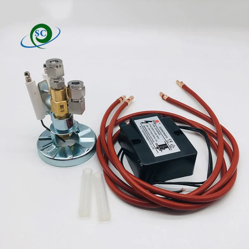 CS 220V High Pressure Voltage Pulse Igniter for Fuel Burner Waste Oil Burner Nozzle Combustion Gas Stove Ignitor