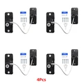 4Pcs Black