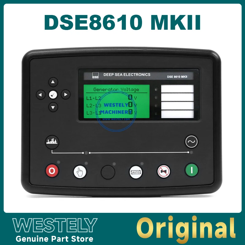 

Original Deepsea Controller DSE8610 MKII Synchronising & Load Sharing Auto Start Control Module