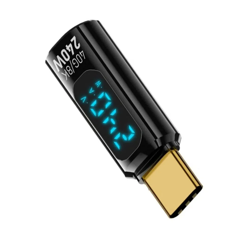 لأجهزة التكنولوجيا العالية 240 واط محول الطاقة 33.8x12x9.3 1.33x0.47x0.37 240 واط Usb C محول الطاقة 40Gbps نقل البيانات