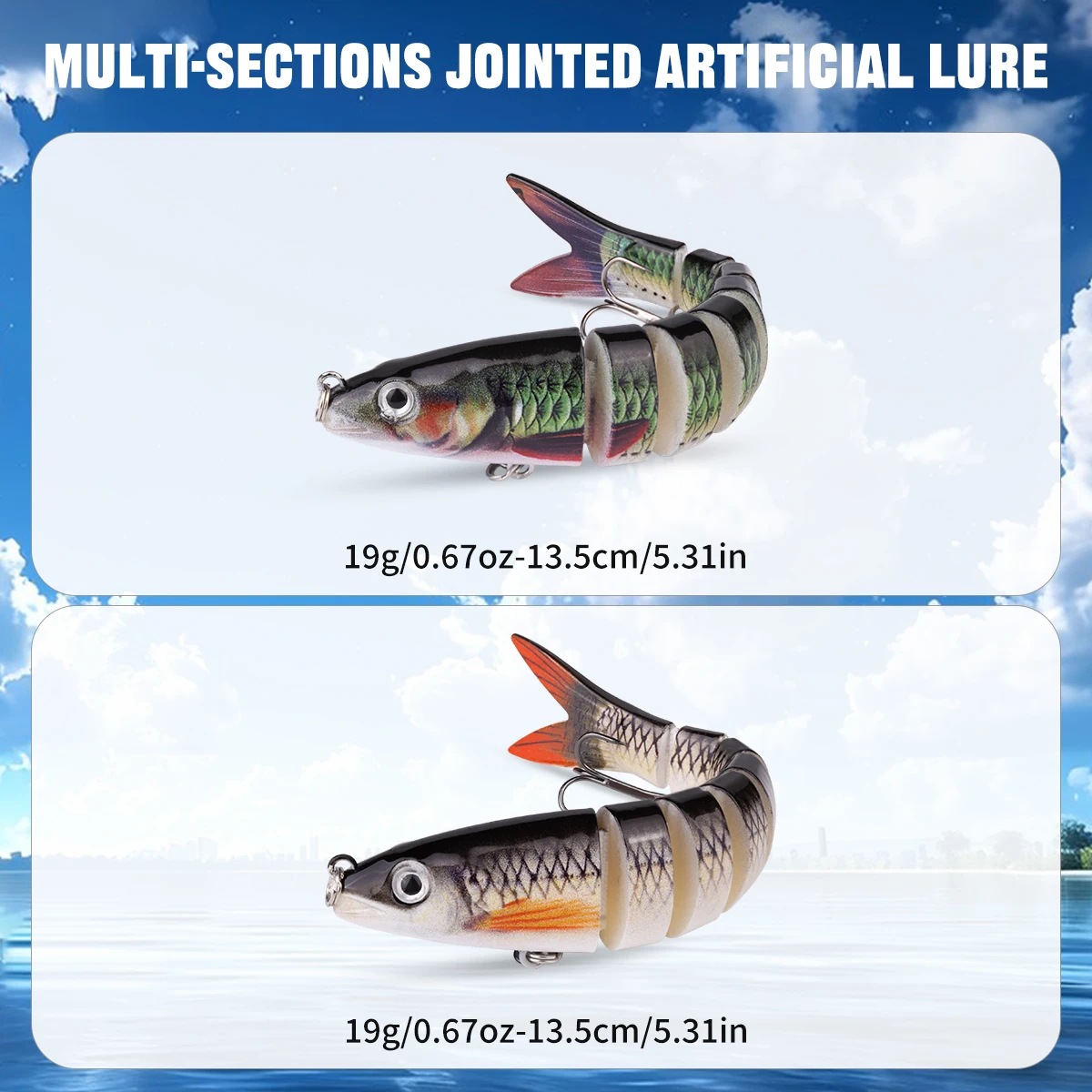 2026  25pcs/set Multi Section Fish Top Water Propeller Bait Simulation Duck Decoy Frog Accessory Set for Sea Bass Freshwater Fis