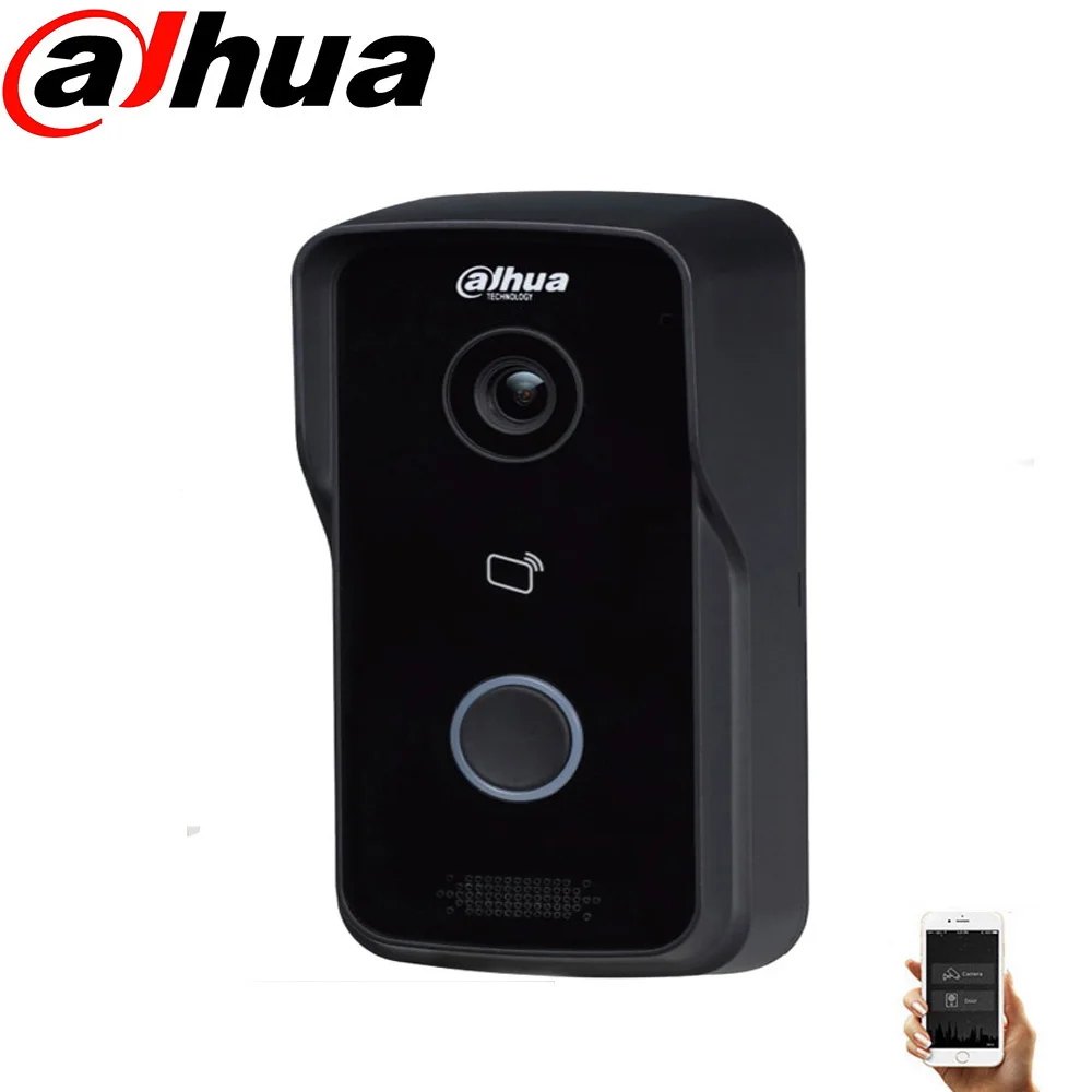 Dahua DH-VTO2111D-P-S2 VTH2421FW-P IPC-HDW2439T-AS-LED-S IR POE Video Intercom camera kit IP Villa Door Station Outdoor Control