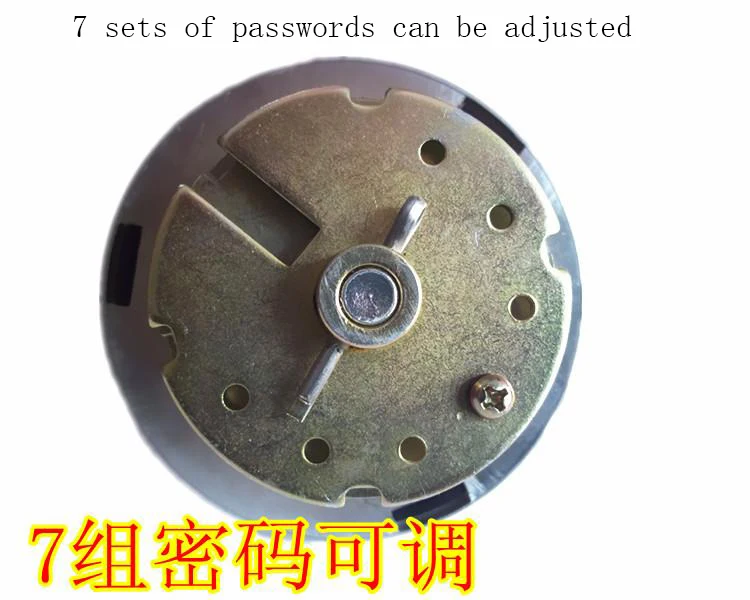 High-precision mechanical combination door lock safe accessories four-piece combination disk safe number lock