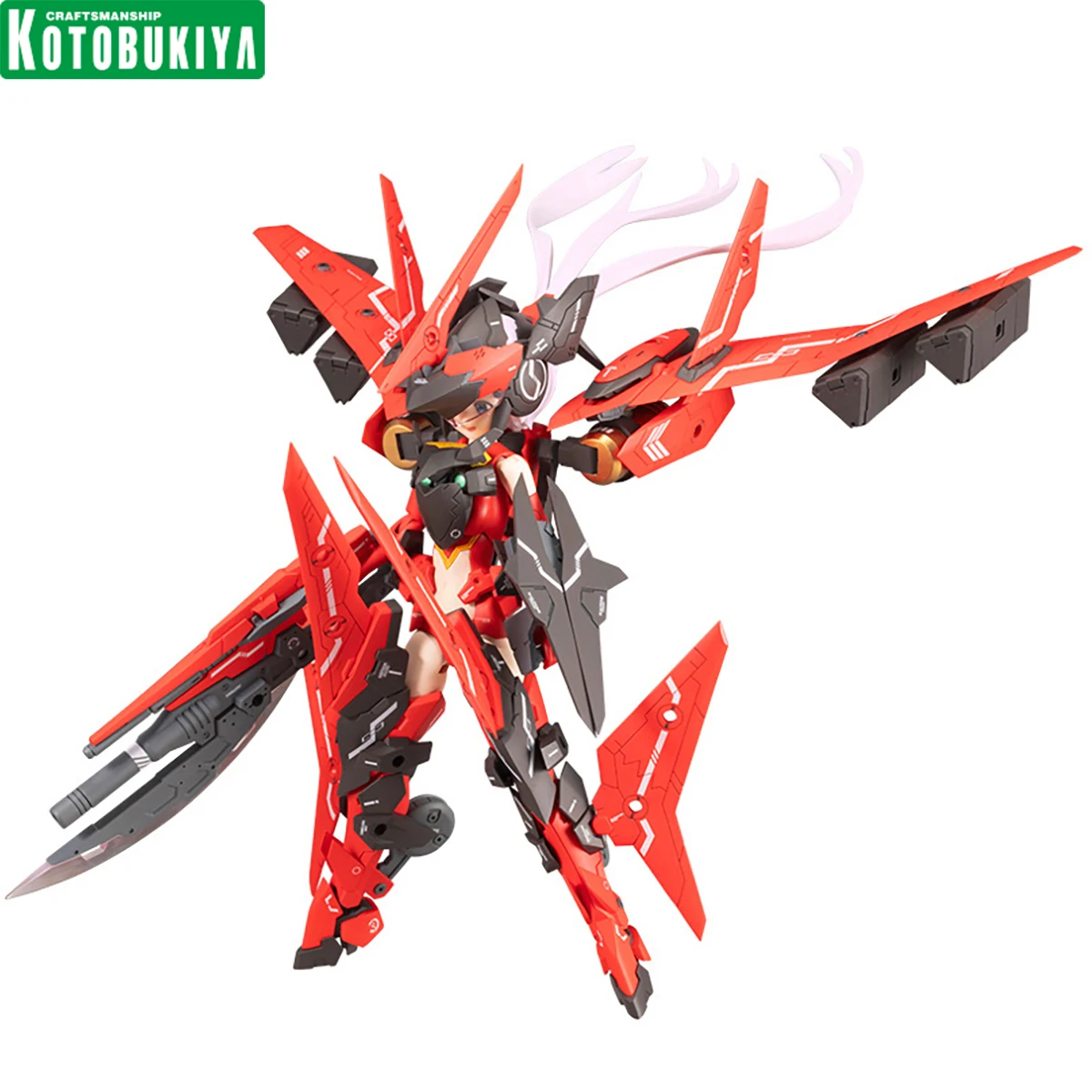 

In Stock Kotobukiya KP-778 Megami Device SOL Raptor Beast Mode Original Action Doll Anime Figure Assembly the Model Kit Toy