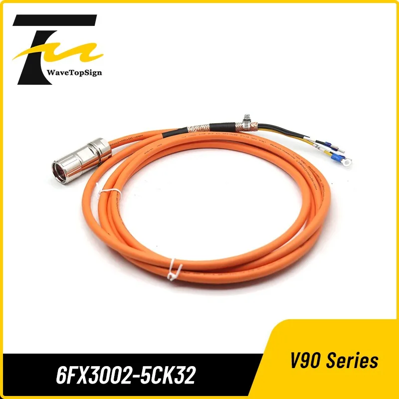 

wavetopsign V90 Power Cable 6FX3002-5CK32-1AD0/1AF0/1BA0/1CA0 Servo Encoder Cable Apply to 1.5KW–2KW Motor for Siemens CNC