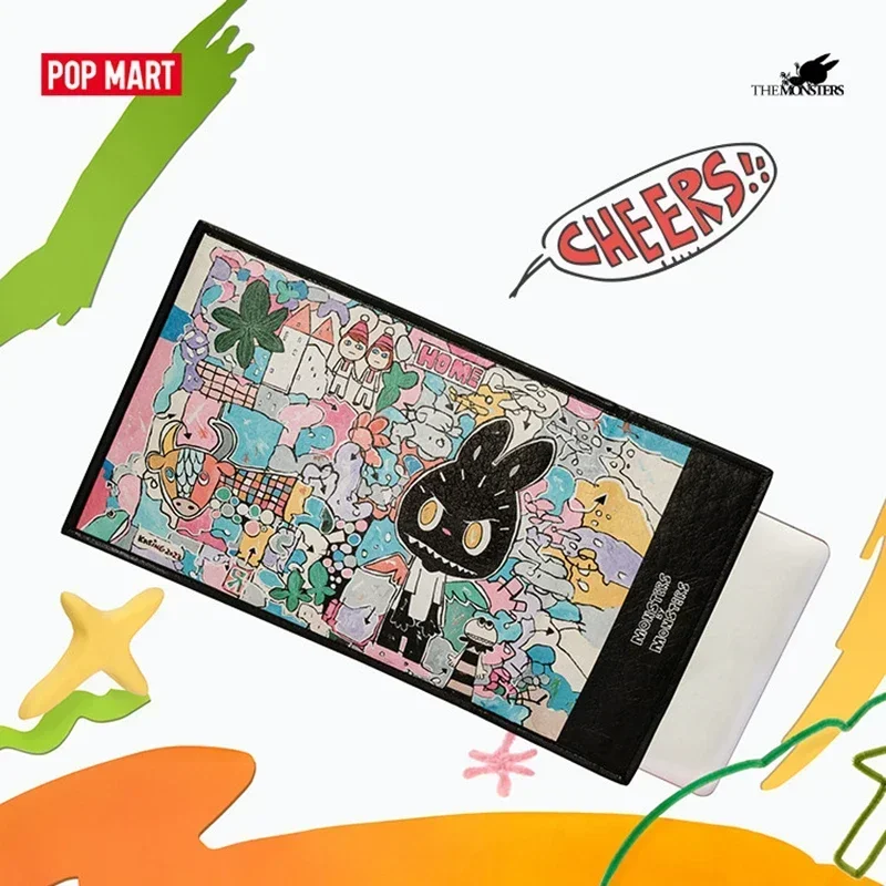

POP MART THE MONSTERS 10th Anniversary Computer Bag Blind Box - Милая аниме-фигурка для декора рабочего стола, игрушка-подарок