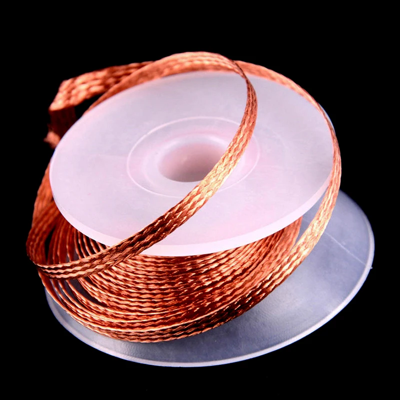 1PC 3.0mm 1.5M 3.0M Desoldering Braid Solder Remover Wick Wire Repair Tool New