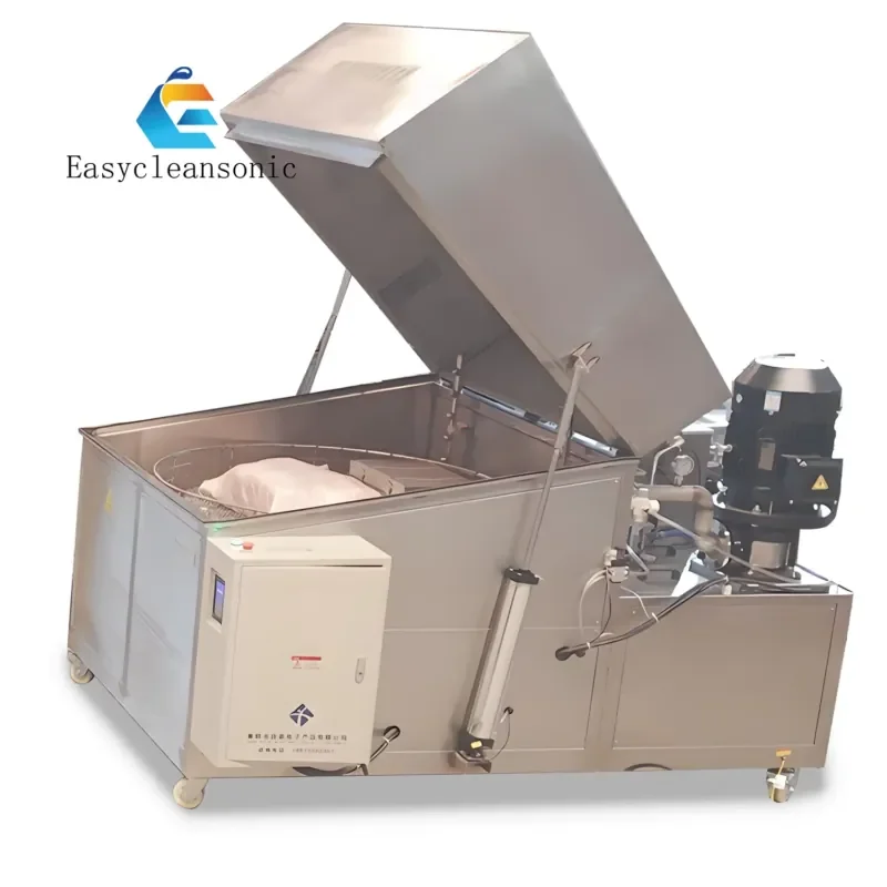Stainless Steel 800Kpa High Pressure Rotary Parts Washer with Nozzle for Engine Block Auto Parts