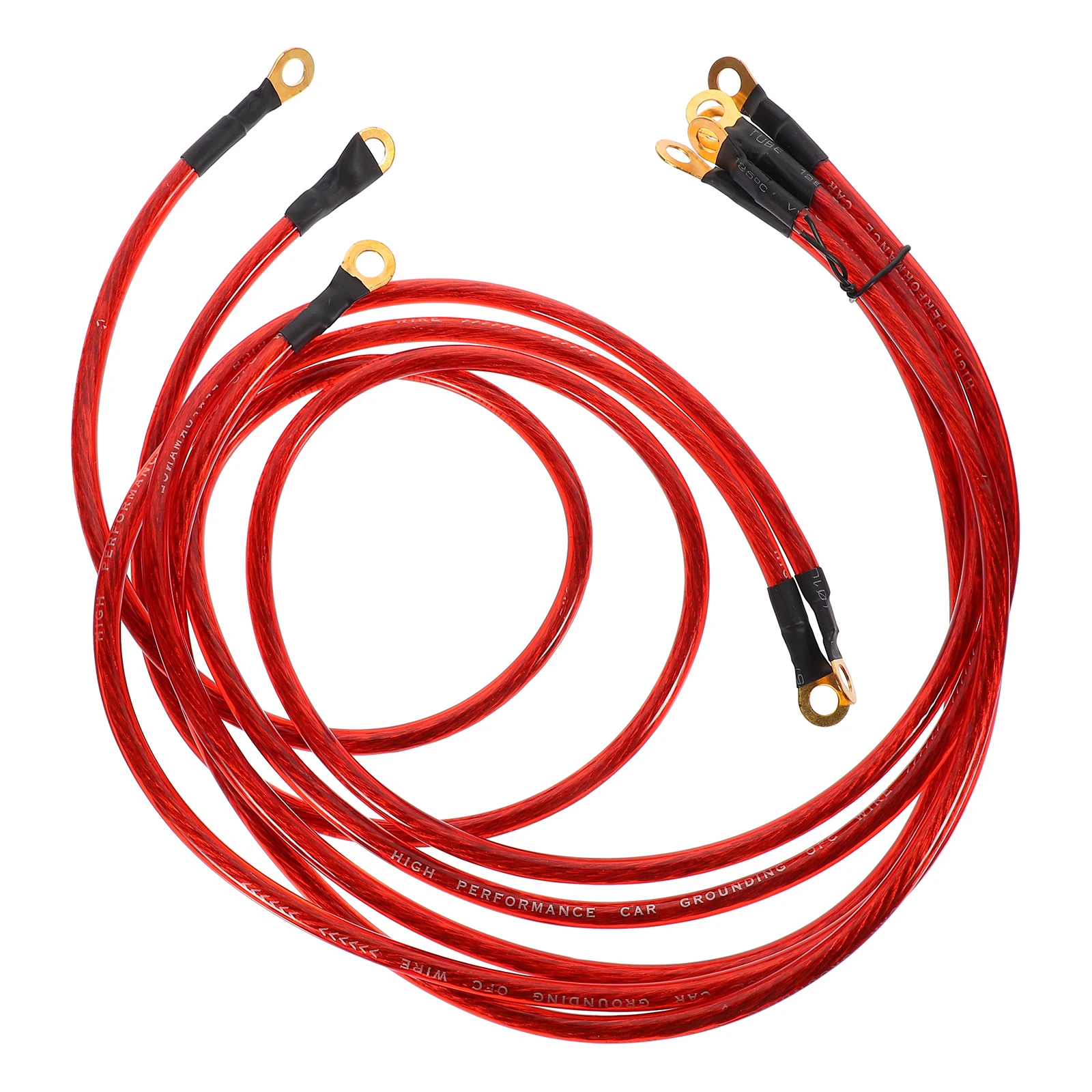 

5pcs Stereo Cables Durable Subwoofer Replacement Car Speaker Interconnects High Accessory Signal Transmission