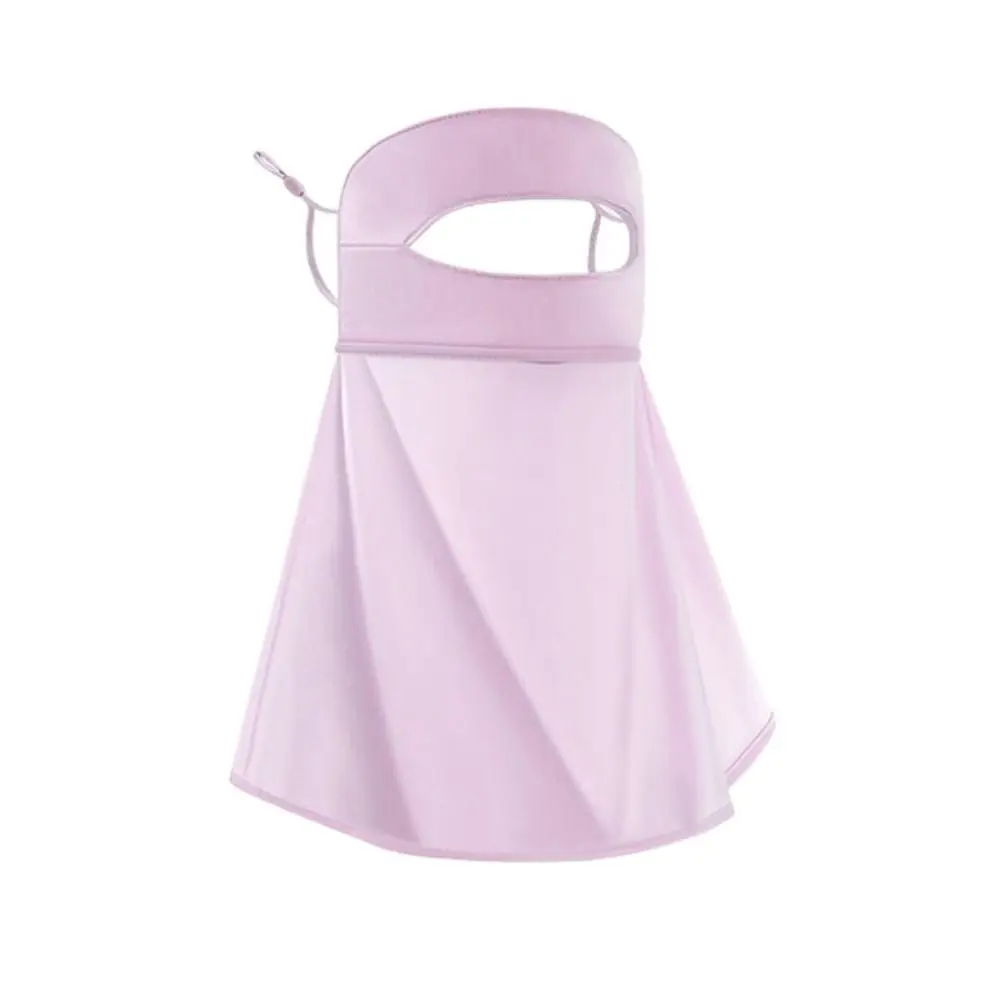 

Neck Flap Solid Color UV Protection Face Scarves Face Gini Mask Men Fishing Face Mask Summer Sunscreen Mask Womne Neckline Mask