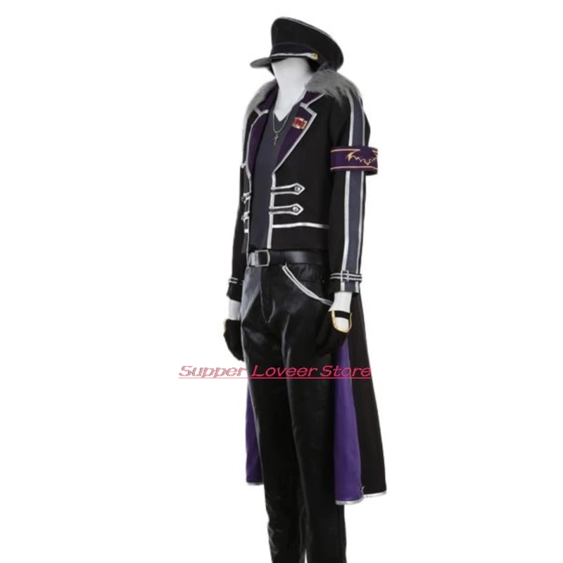 Sakuma Rei Cosplay Fantasia com Peruca, Jogo Conjunto Estrelas, Conjuntos Uniformes, Uniforme, Fatos, Jogo, Hakuze, Kaoru, Ogami, Koga