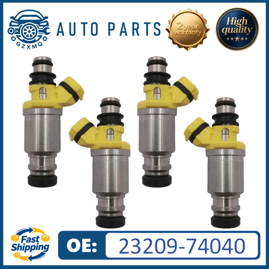 

4pcs 23209-74040 Fuel Injectors for Toyota Celica MR2 2.2L #23250-74040