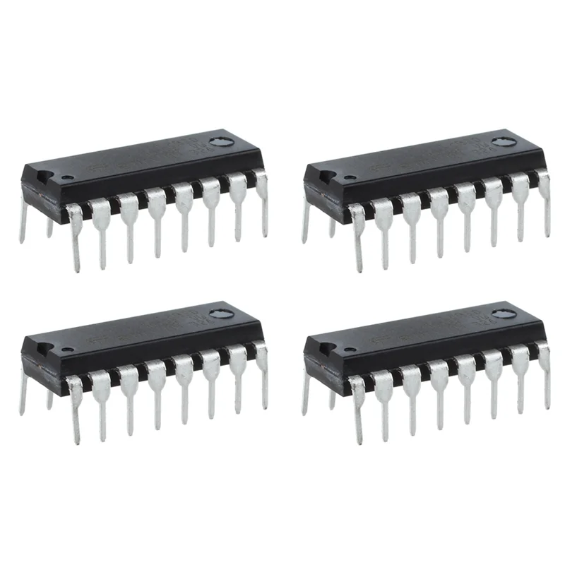 A45U 4X L293D L293 L293B DIP/SOP دفع سحب أربع قنوات محرك متدرج سائق IC رقاقة