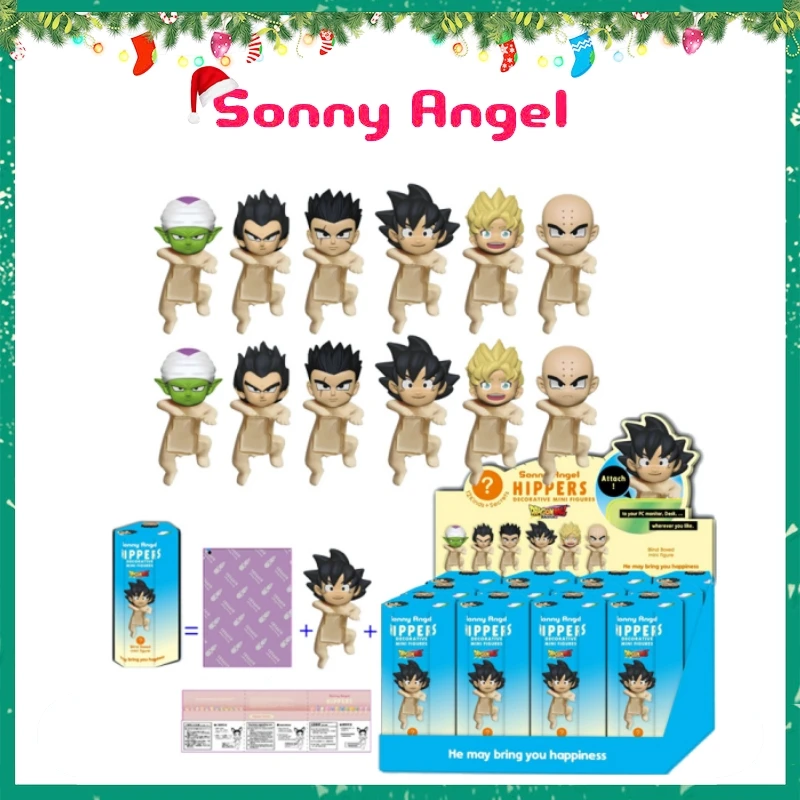 Sonny Angel Dragon Ball Series Hippers Anime Figures Mini Cute Model Doll Toy Car Decoration Birthday Present Christmas Gifts