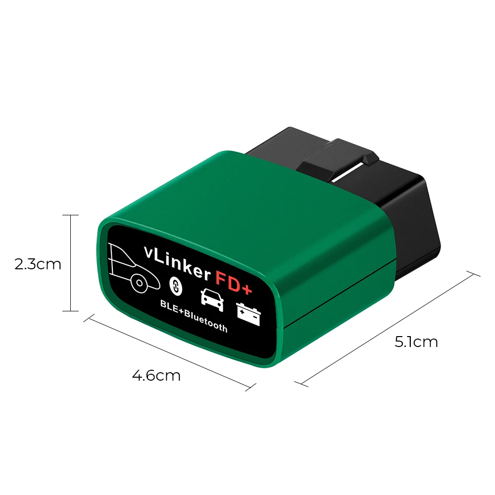 J2534 ELM327 skaner OBD 2. narzędzia diagnostyczne kompatybilne z Bluetooth 4.0 WIFI dla czytnika kodów FORScan vLinker FD + V2.2