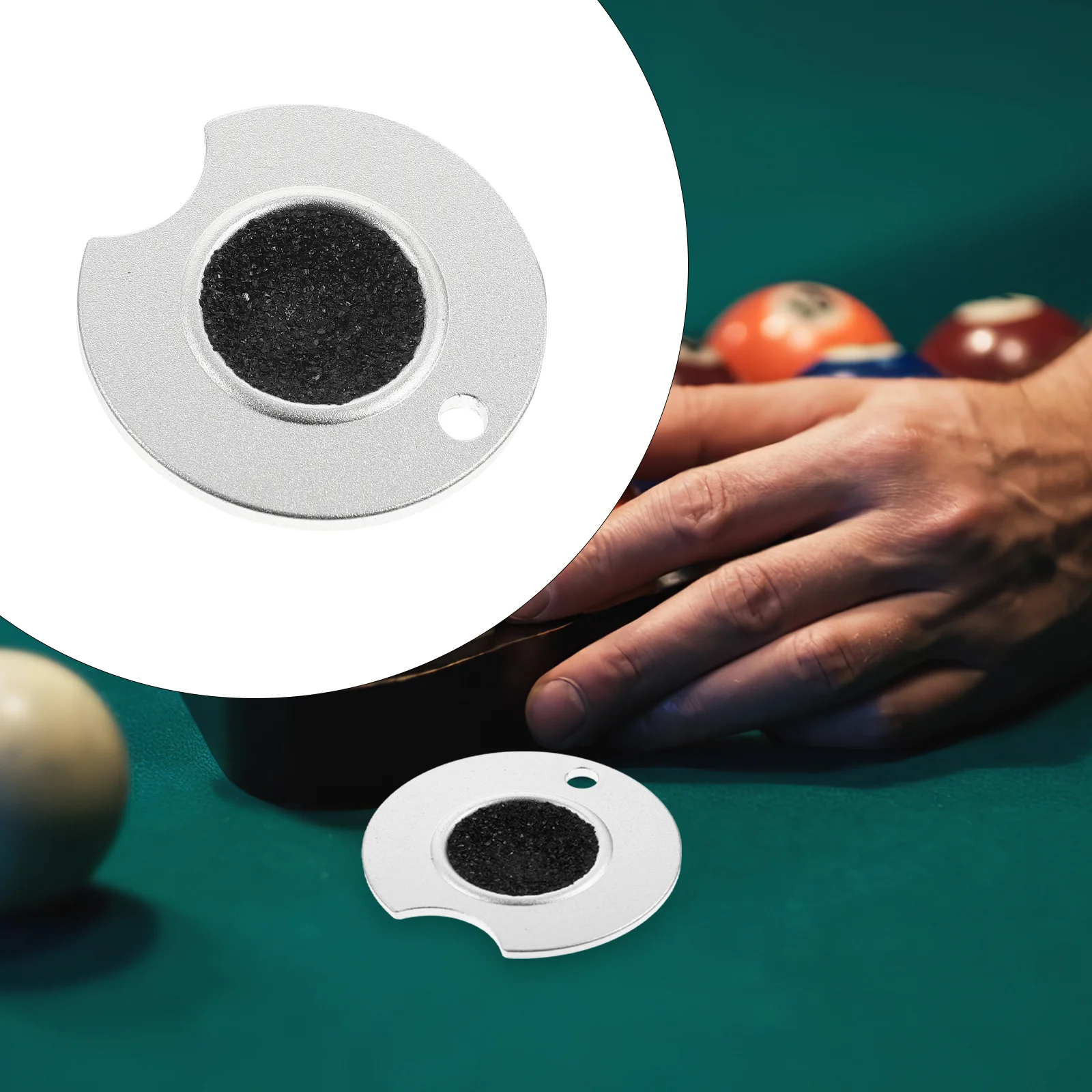 Narzędzie do kształtowania końcówek kijów bilardowych Premium z aluminium, narzędzie do kształtowania końcówek kijów poolowych o promieniu dymki, polerka, akcesorium do czyszczenia.