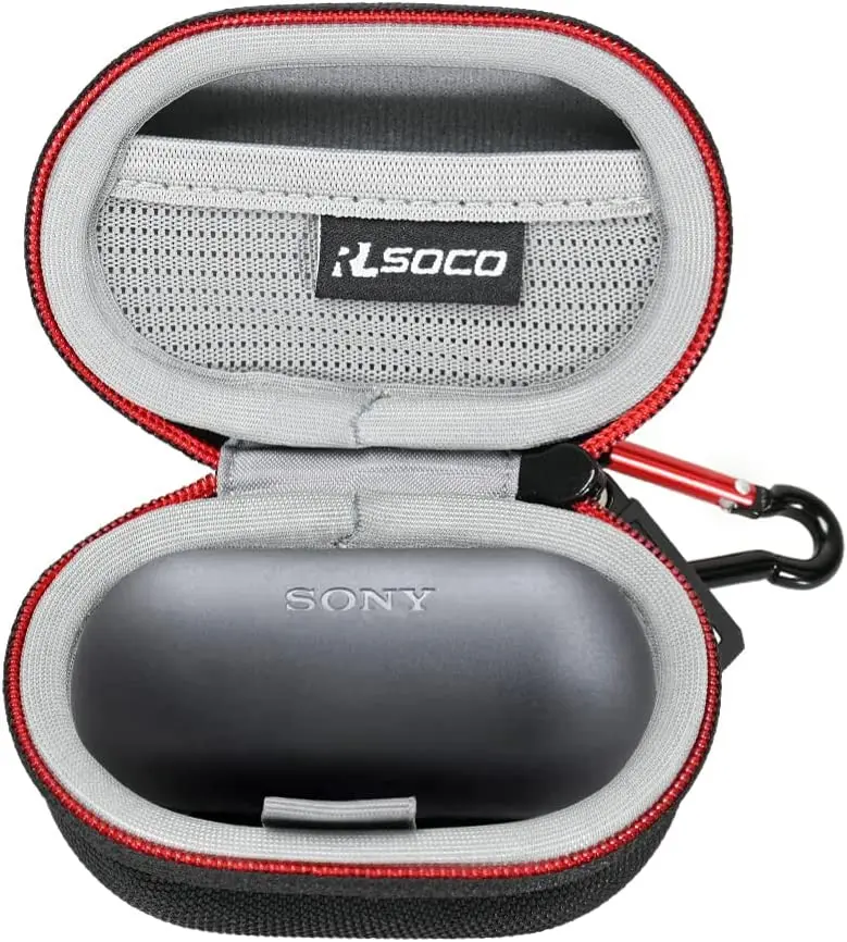 Carrying Case for Sony WF-XB700 Truly Wireless Bluetooth Earbud Headphones,Noise Cancelling Earbuds Storage Bag for Sony Headset