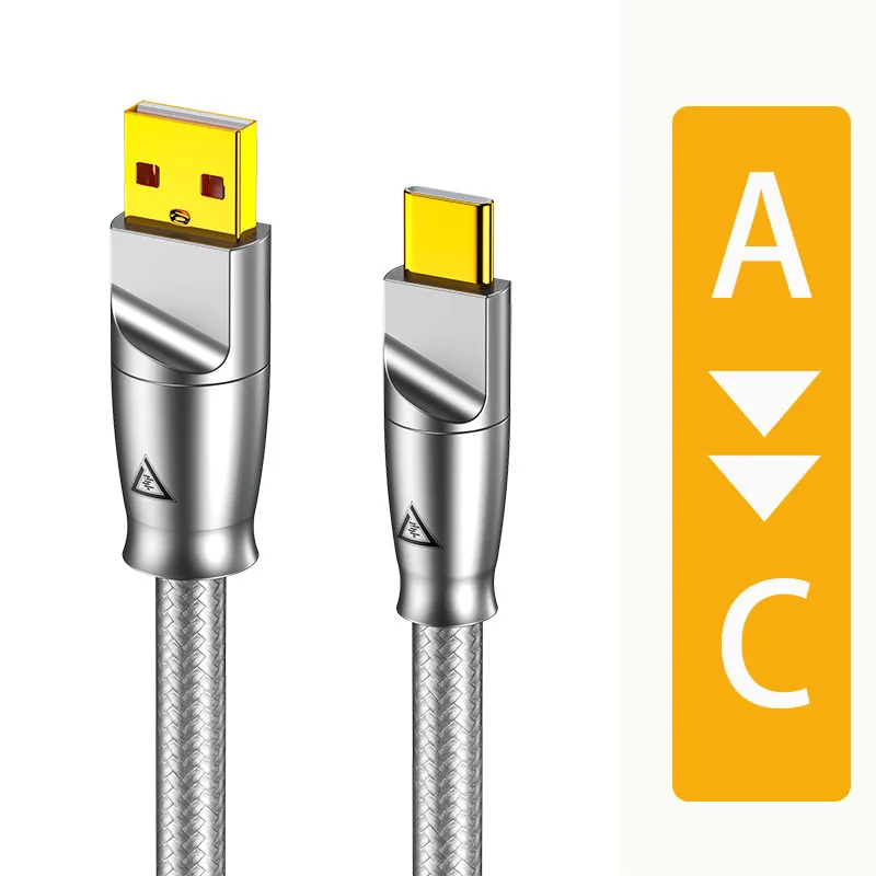 GT-900K Frozen Pure Silver A-B Decoding So8 Sound Card Type-C  Live OTG Dongle USB Audio Cable