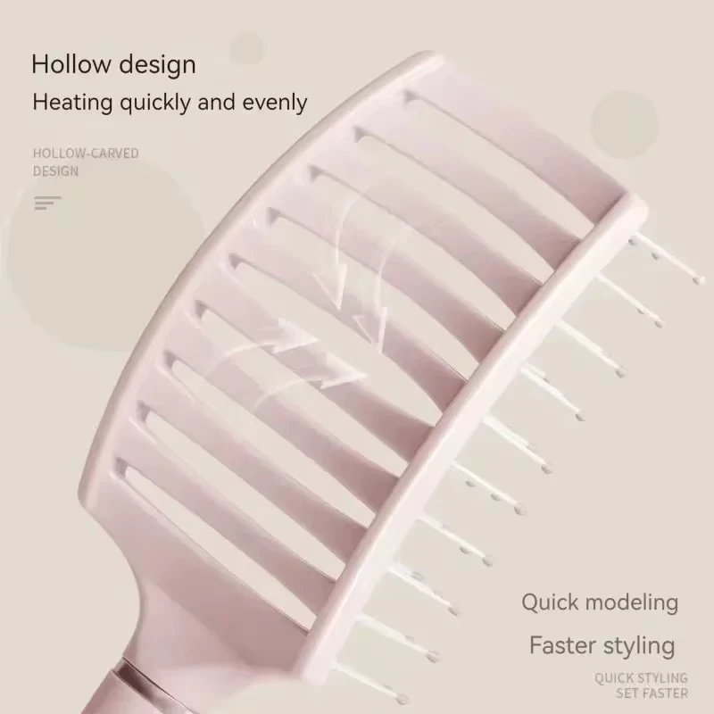 Stripe Detangle Hairbrush Professional Women Comb Wet Hair Brush Scalp Massage Comb Brush for Hairdresser Hairdressing Tools