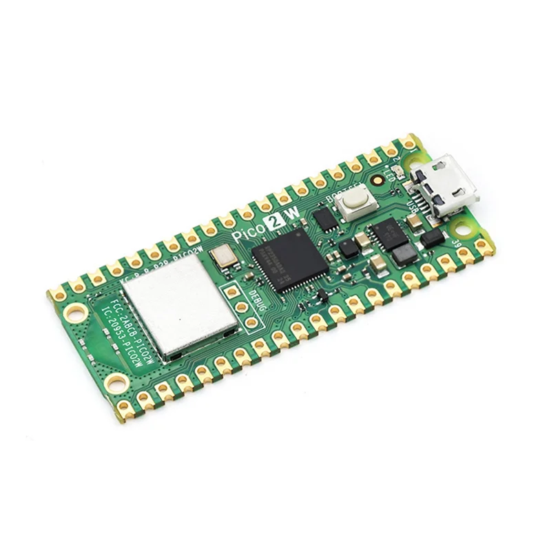 Solid For Raspberry Pi Pico 2 W Microcontroller Development Board, Based On RP2350 Chip, Supports WIFI And Bluetooth