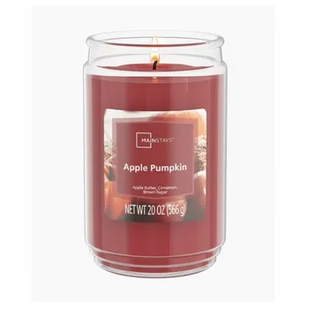 Apple Pumpkin Jar Candle 1