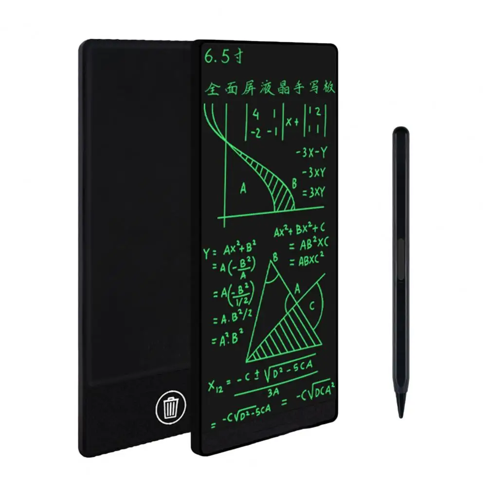 Electronic Writing Board  Shockproof Magnetic Pencil Low Consumption  Pocket Size Message Handwriting Pad for Office