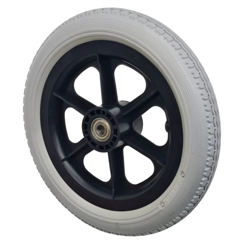 NEW 12 1/2 x 2 1/4 gray non inflatable solid tires, suitable For replacing electric scooter tires, wear-resistant anti-skid