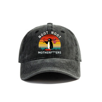 Noot Noot Pingu Distressed Baseball Cap Cool Men Women Angry Pingu Caps Retro Outdoor Summer Adjustable Gift Penguin Hat