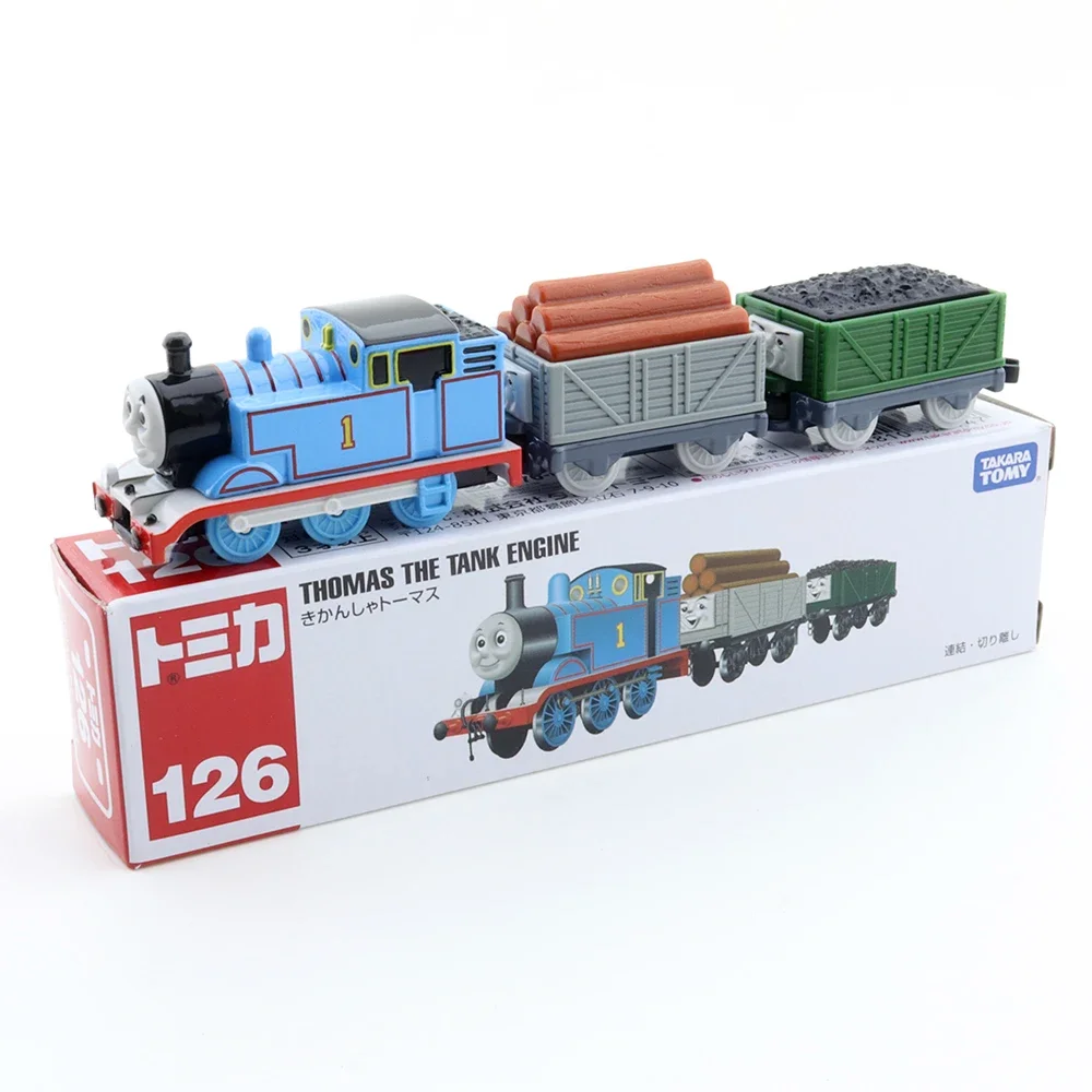 Takara Tomy Tomica No.126 Train Model Kit Anime Figure Diecast Baby Metal Alloy Die-casting Car Model Boys Toy Gift Christmas