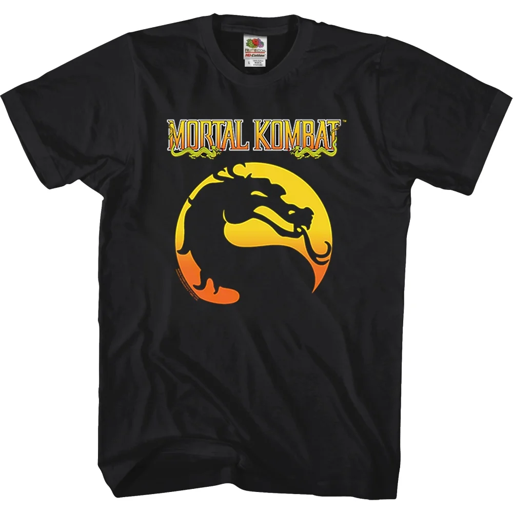

Классическая футболка с логотипом Mortal Kombat