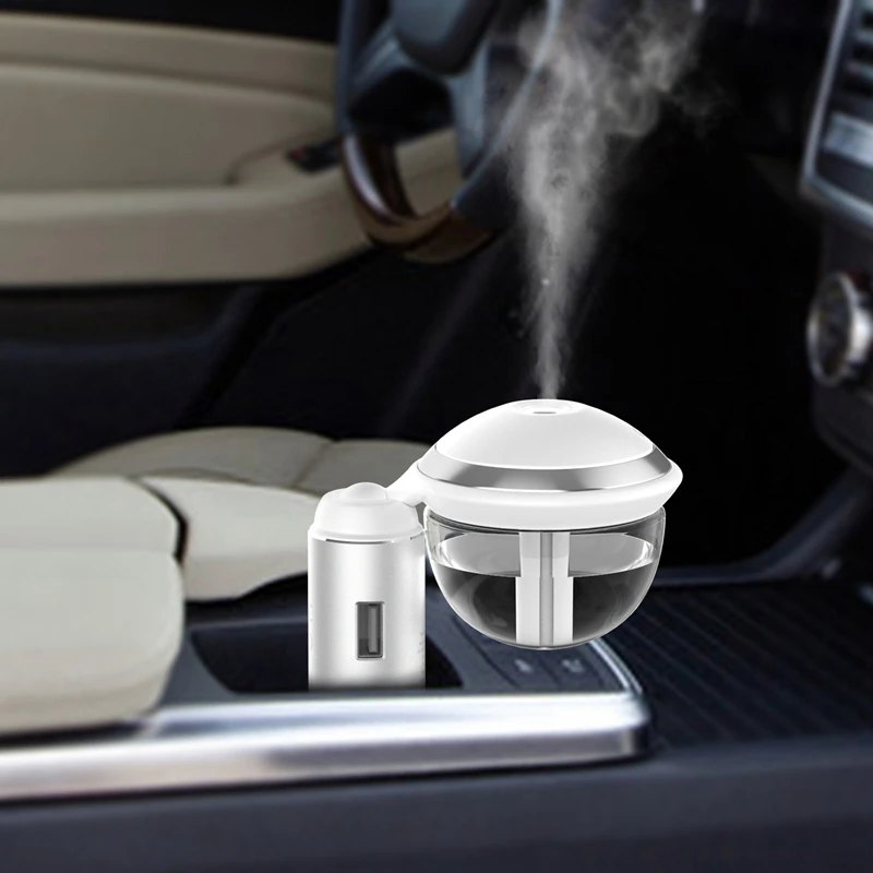 مرطب سيارة صغير قابل للذوبان في الماء ، منقي هواء ، معطر هواء ، ناشر رائحة ، زيوت أساسية