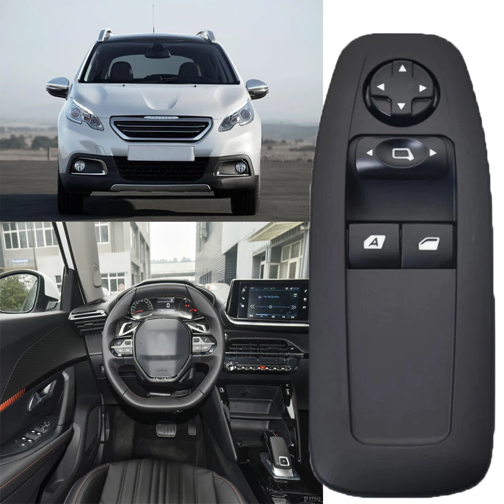 96751127ZD مفتاح التحكم في النافذة الكهربائية مفتاح رافع النافذة لبيجو 2008 I (CU_) 2013-2019 #1