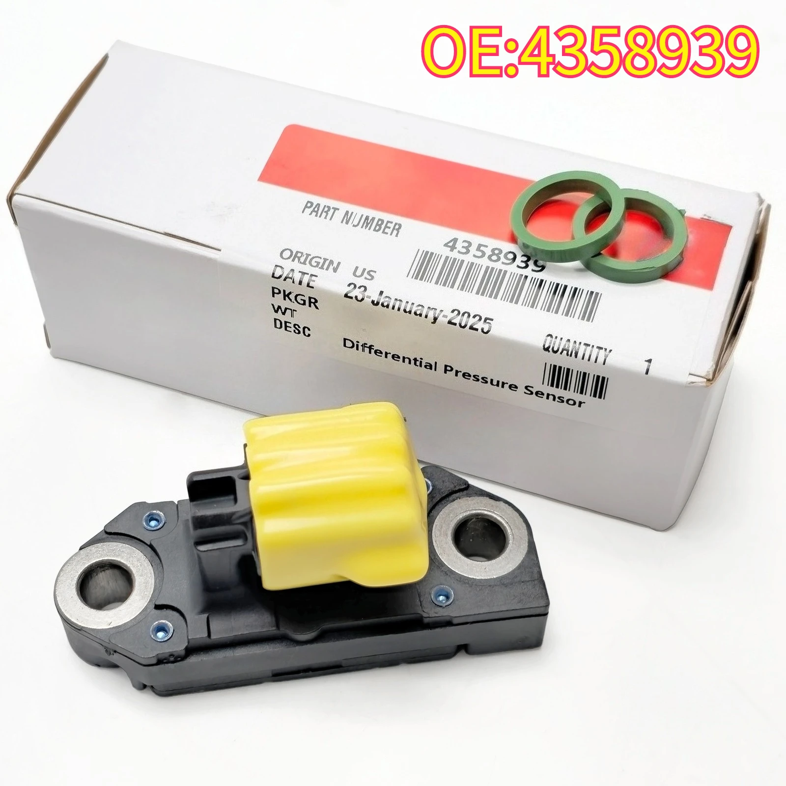 

For 4358939 Hoge Kwaliteit Zware Egr Dpf Uitlaatgas Differentiële Druksensor Voor Cummins Isx12 Isx15 Motoren Oem 4358939