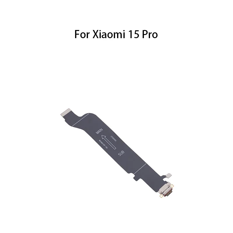 OEM USB Charge Port Jack Dock Connector Charging Board Flex Cable For Xiaomi 15 Pro