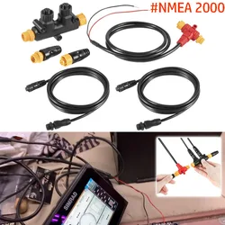 NMEA 2000 Network Starter Kit Backbone Cables Drop Cables Tees Terminators Kits Replace for Ancor Marine Grade Products