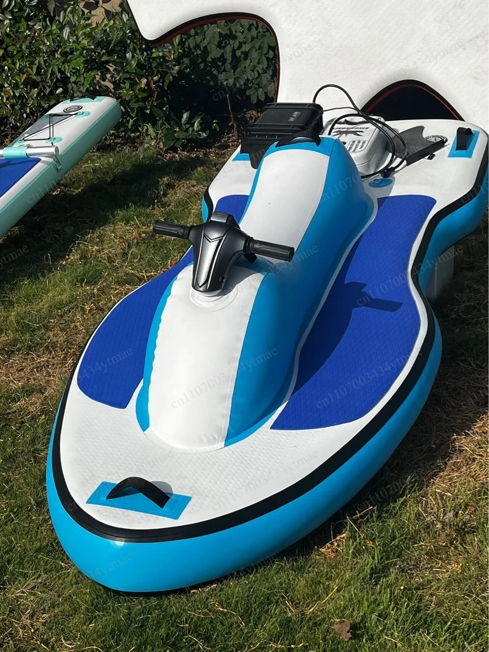 Remote Control Electric Inflatable Jet Ski Underwater Propulsion Water Entertainment Riding Boat