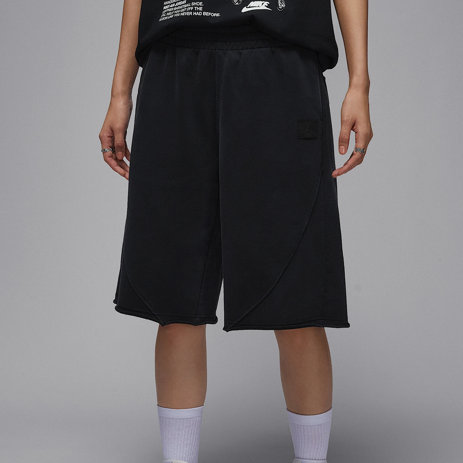 

Женские спортивные дышащие шорты Nike Authentic JORDAN из свободного трикотажа IB9859-010