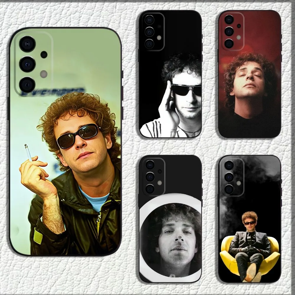 Singer Songwriter G-Gustavo Cerati Phone Case For Samsung Galaxy A13,A21s,A22,A31,A32,A52,A53,A71,A80,A91 Soft Black Shell