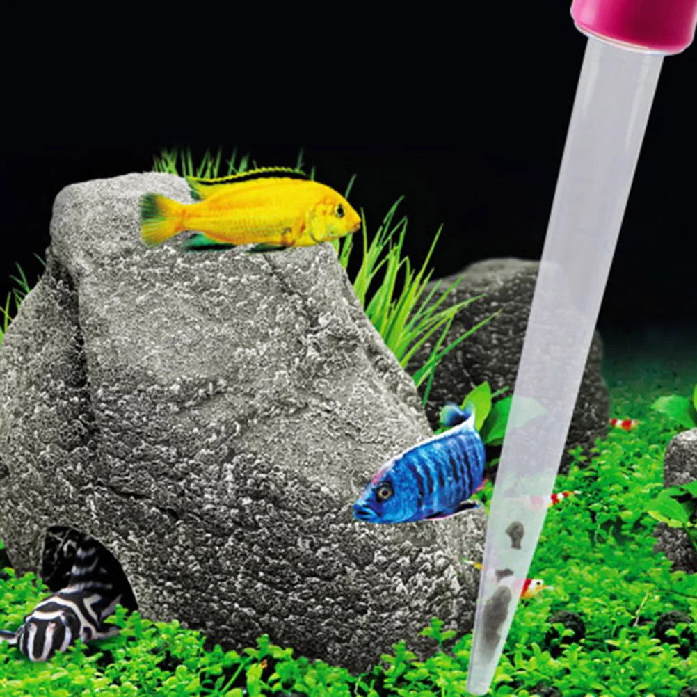 

1pcs 50Ml Aquarium Manual Clean Pipette Fish Tank Cleaner Durable Safe Waste Remover Tool High Transparency For Water Changing