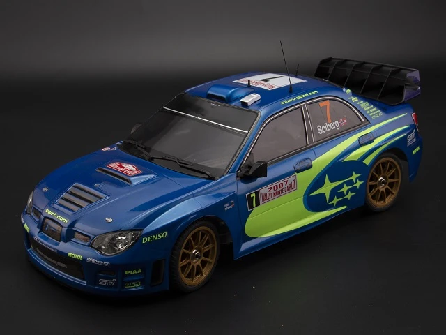 New arrival Killerbody 1/10 PC Body Shell WRX9 IMPREZA WRC 2007 Rally Finished Body lamps for 1/10 Rally RC LC PTG TAMIYA XV01