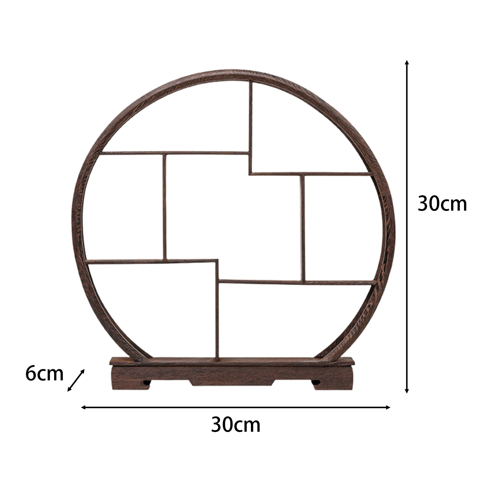 Wooden Display Stand Antique Display Shelf Oriental Furniture Teapot Stand Crafts Display Rack for Table Home Antique Store image 6