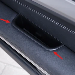 Car Door Armrest Handle Storage Box For Mercedes Benz 2009-2016 E Class Coupe W207 C207 Interior Container Organizer Holder