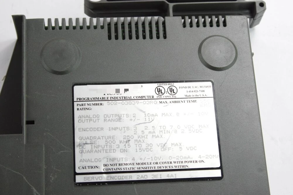 PiC900 502-03839-03R0 / 5020383903R0 Analog Output Module