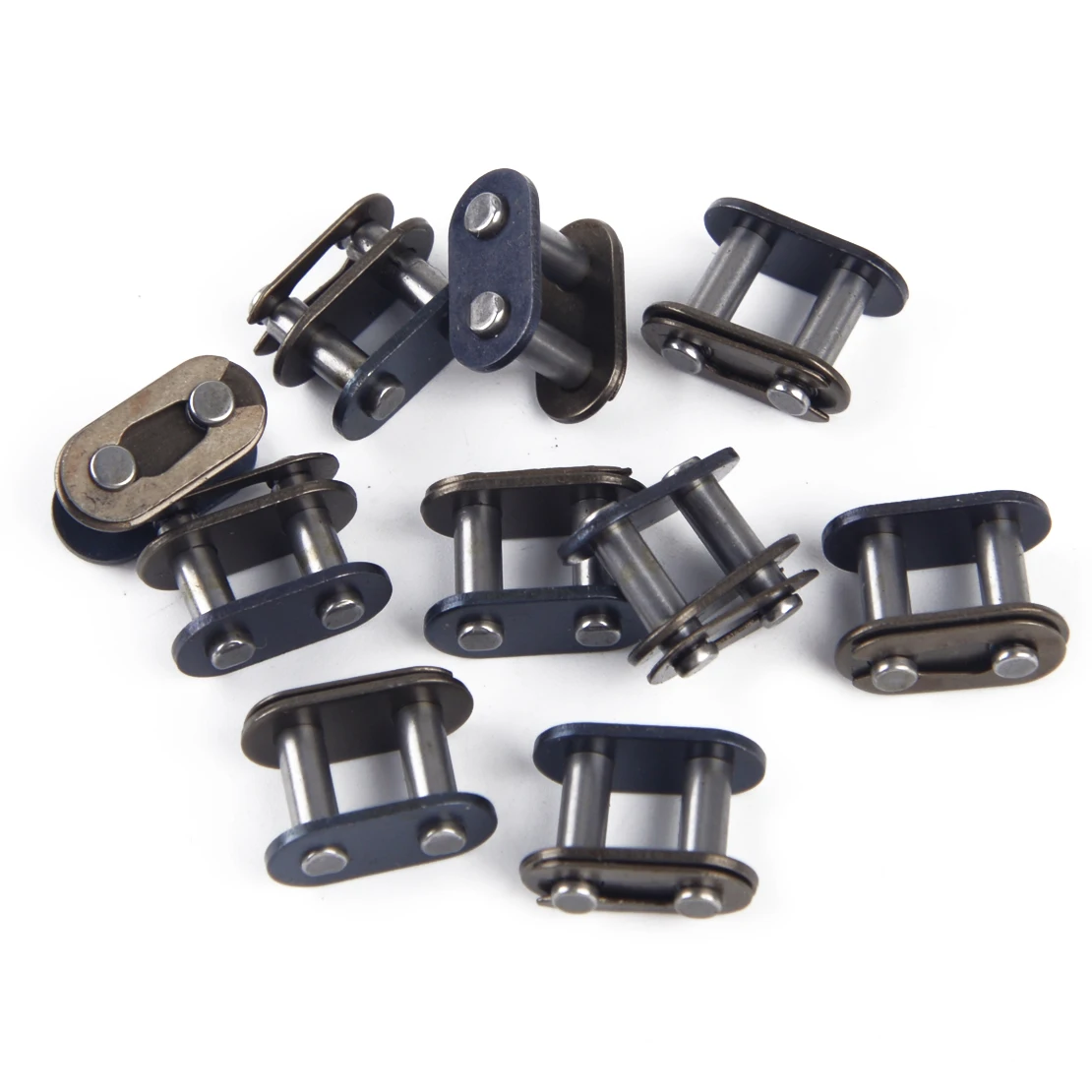 10Pcs T8F 8mm Chain Master Link Fit For 43cc 47 49cc Quad ATV Dirt Pocket Bike Scooter