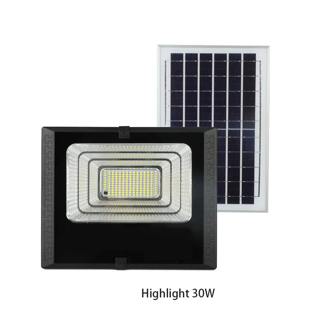 Solar Light Large Capacity Battery Multi Modes Intelligent Control Energy Saving Wall Lights Landscape Lighting 800W