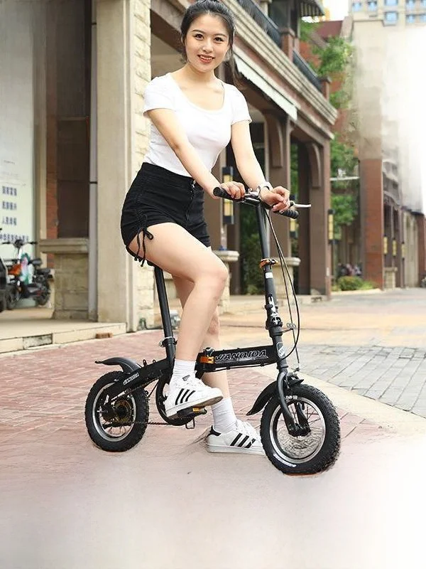 ポータブルミニ折りたたみ自転車シングルスピード小径ホイール4インチ6インチ大人用フィットネスバイクチェーンドライブプロフェッショナルレベル