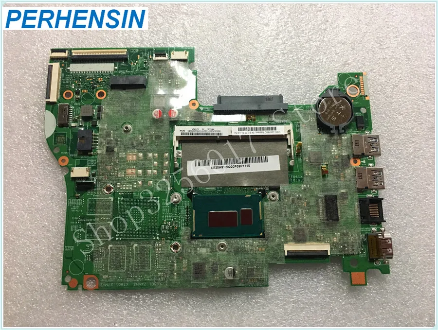 Original For Lenovo FOR Ideapad Flex3-1570NOK 500-14IBD Laptop MOTHERBOARD  I3-4030UMA 5B20H91202 100% WORK PERFECTLY