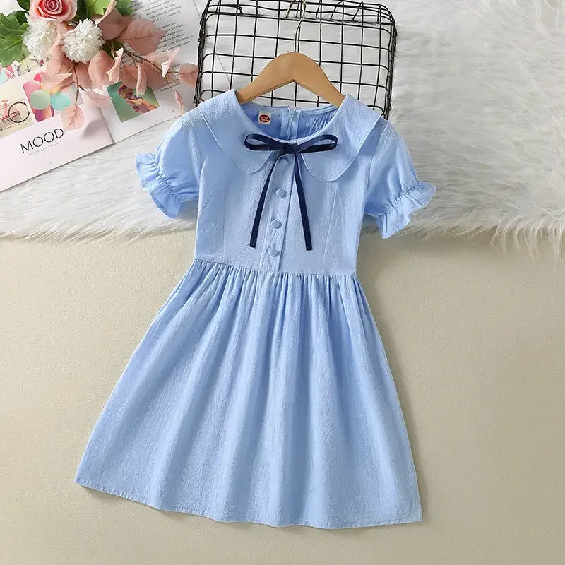 

Girls Dresses for Kids 2025 Summer New Party Clothes 12 Years Princess Ball Party Girl Flowers Dress Korean Children's Clothing